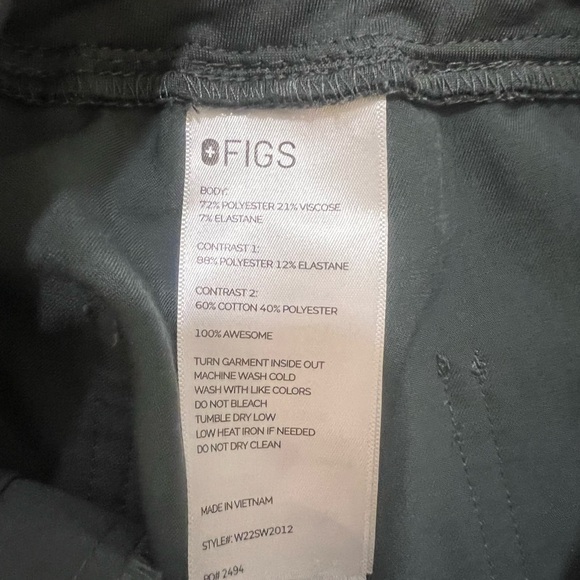 Figs Zamora high waisted jogger scrub pants - Picture 2 of 3